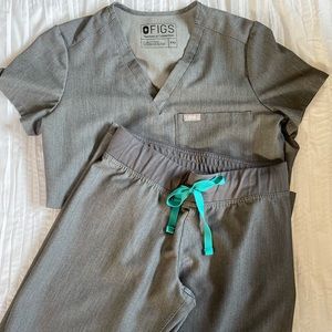 Figs Graphite Scrub Set XXS/XXSP